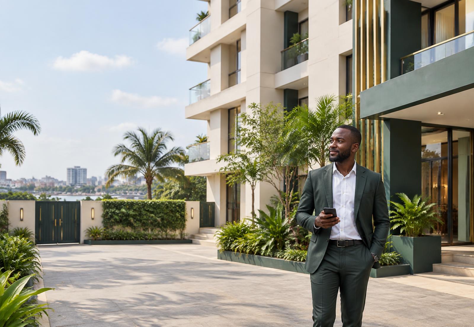 Contemporary residential property in Cameroon